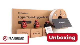 Unboxing and Setup Video Guide - Raise3D Hyper Speed Upgrade Kit