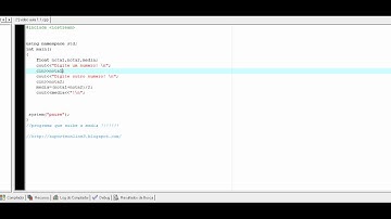 C++ ( Introdução a Programação ) Video Aula 1