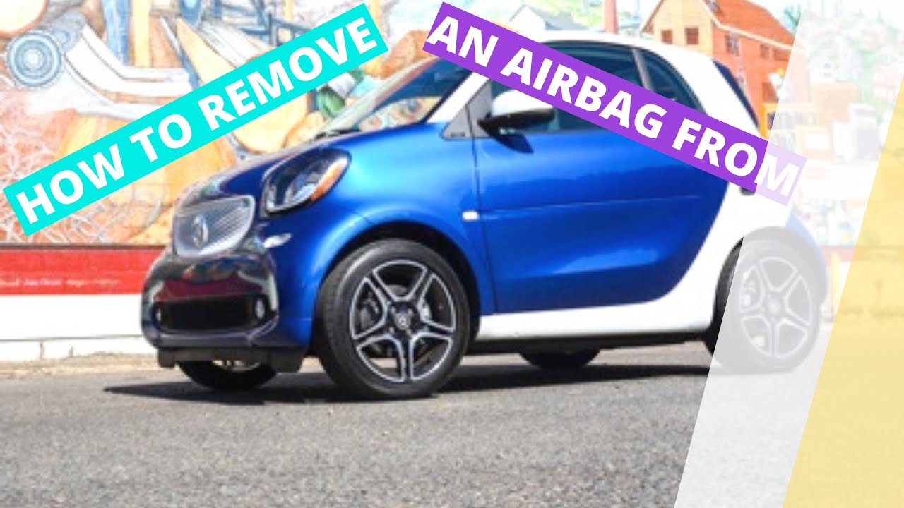 How to remove airbag module in Smart Fortwo 2016 453 - YouTube