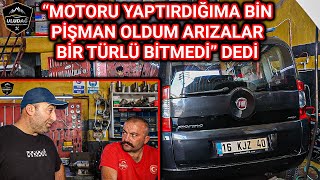 SIFIR MOTOR YAPILMIŞ ARABAYA TEKRAR MOTOR İNDİRDİK! (Fiat Fiorino 1.3 Multijet)