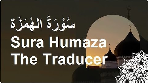 Surah Al Humazah   OMAR HISHAM AL ARABI سورة الهمزة