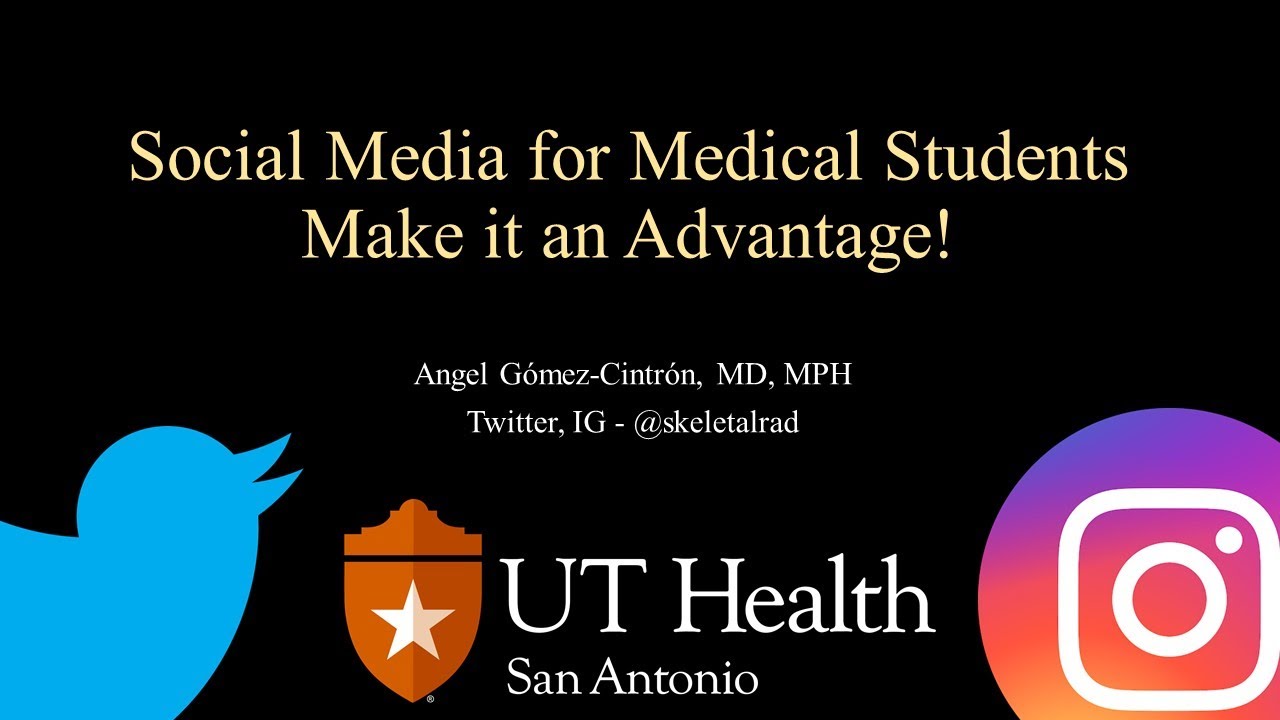 Social Media for Medical Students. How to Make it an Advantage.