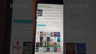 A tutorial on how to get free books for your kindle from Zlibrary.