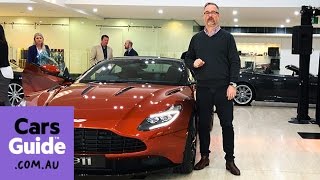 2016 Aston Martin DB11 previewed in Sydney video