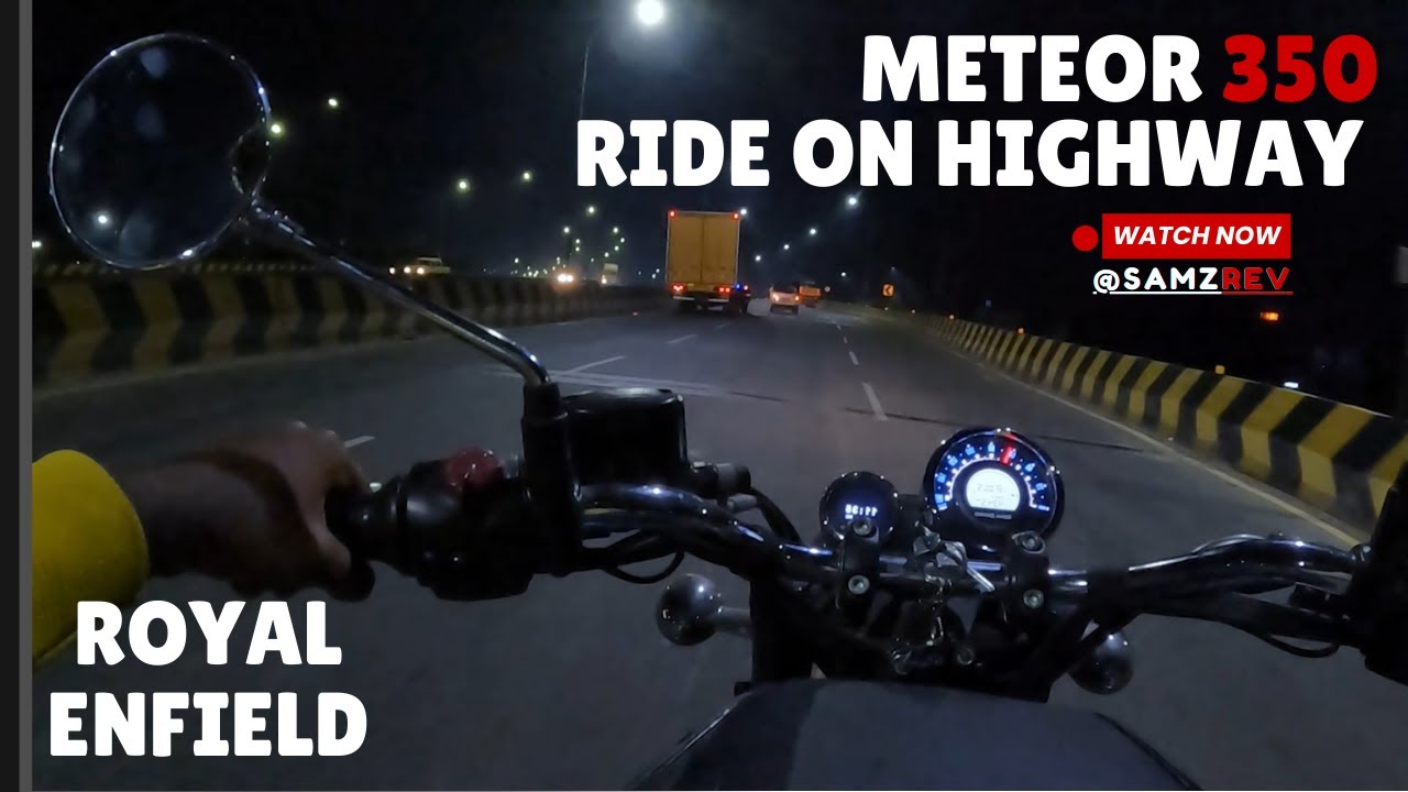 Meteor Ride Meteor350 night ride #royalenfield #meteor #meteor350 #meteor # ...