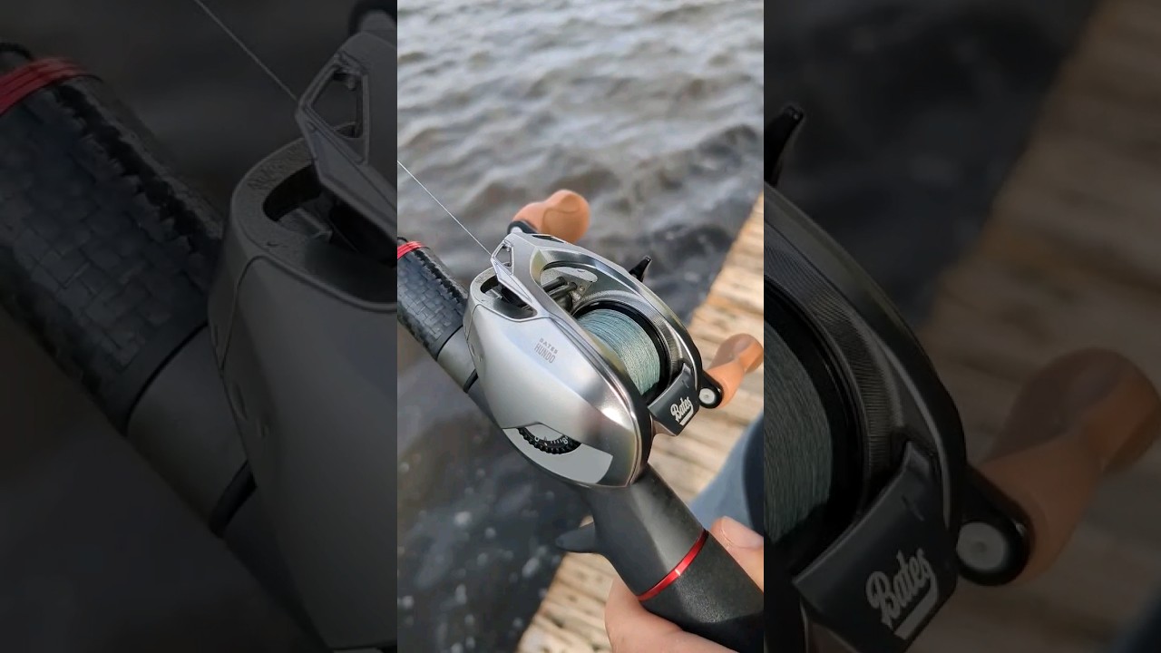 CNC Milled Baitcasting Reel #baitcasting #bates #hundo #fishingreel 