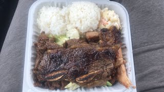 BBQ MIX Ono Hawaiian BBQ Taste ASMR Mukbang Bbq short ribs bbq beef bbq chicken