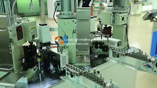 Three Ends Two Wires Combined Connector Crimping Machine WL-N03