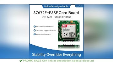 SIMCOM A7672E 4G Cat1 with GSM GPS Module development Core Board TTL Serial Port 1PCS