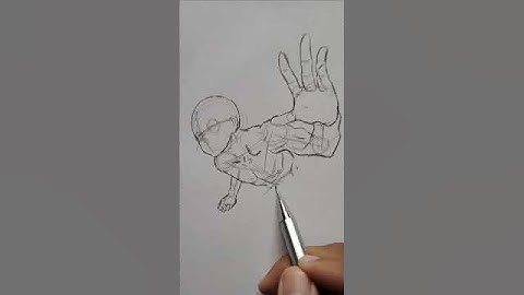 How to draw dynamic poses #drawing #shorts #sketch