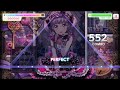 Roselia - 閃光 (expert) full combo, speed : 10.0 ! #roselia #bangdream #bandoriexpert