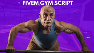 Fivem Gym Script V2 | QBCore Script