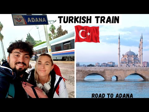 Turkish Train MERSIN to ADANA | Is it ANY Good? Travel in TURKEY Guide (2022)🇹🇷