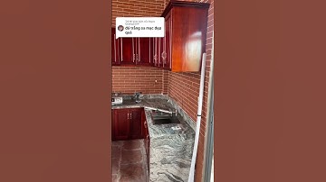 cách làm đá hoa cương bếp trắng Sa mạc đẹp