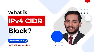 What is IPv4 CIDR Block? | Classless Interdomain Routing Tutorial