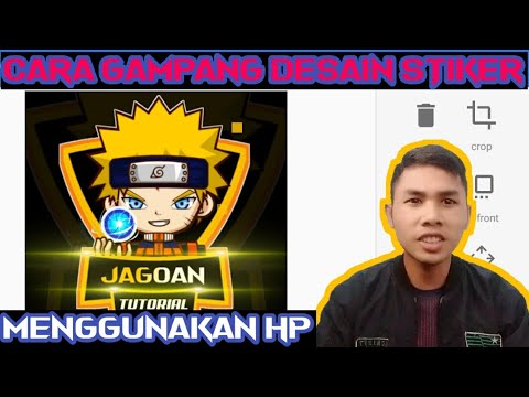 Tutorial Membuat Desain  Stiker  Keren di  HP  Android 