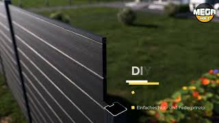 Wpc Diy Fence - 3D Product Animation