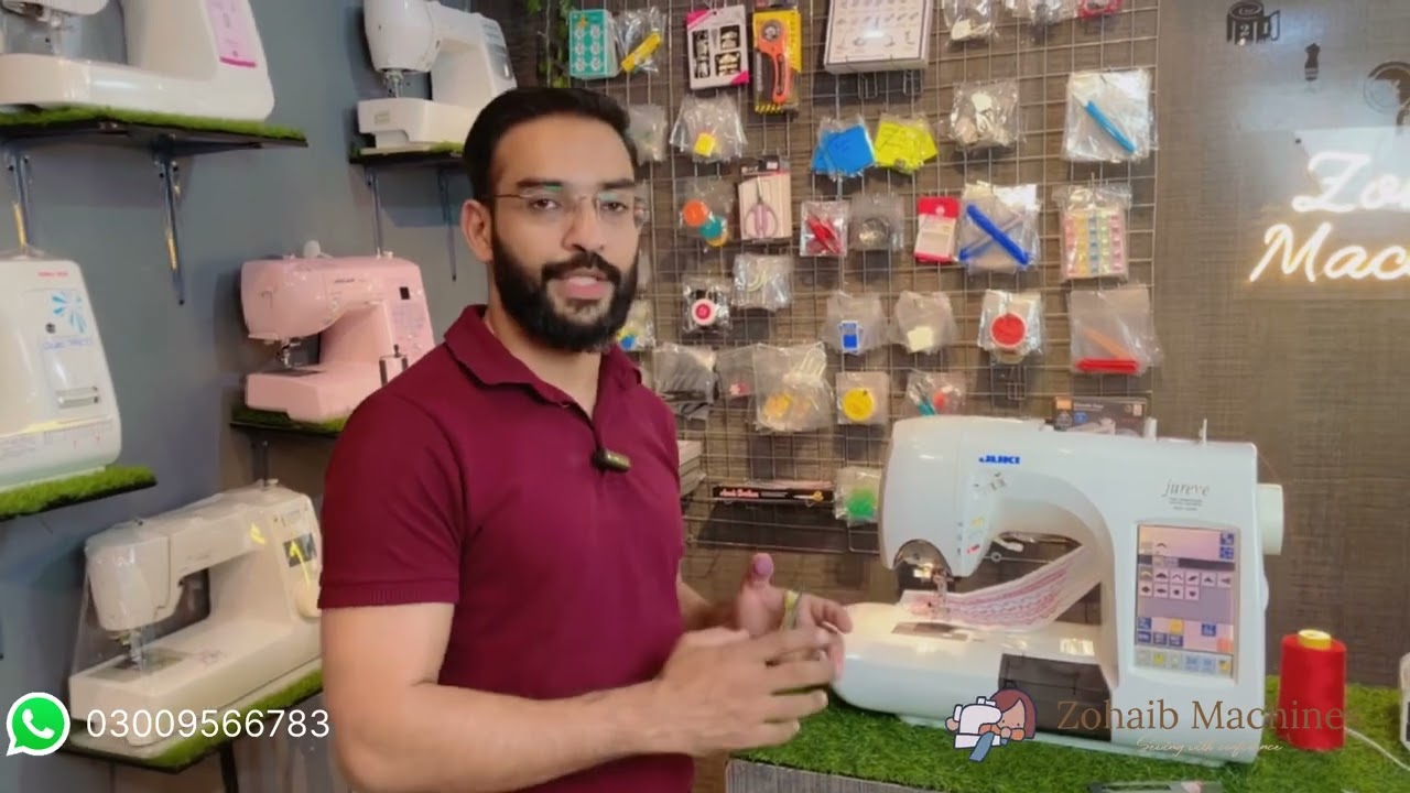 Juki jupre HZL 009 best juki sewing machine - YouTube
