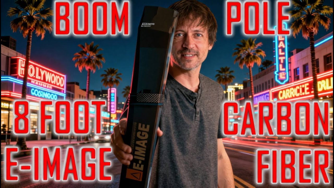 iKan E-Image Boom Pole Review (BC-09) 8' Foot Carbon Fiber for Boom ...