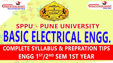 Syllabus | Basic Electrical Engineering SPPU- Pune University Engineering 1st Year 1st/2nd Sem