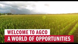 Welcome To AGCO – A World Of Opportunities