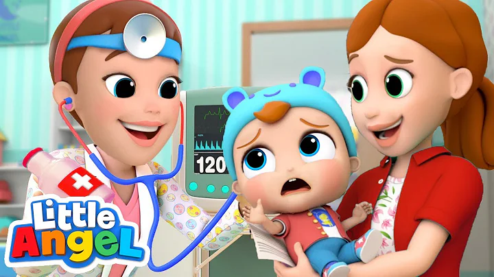 Be Brave Baby John! | Little Angel Kids Songs & Nu...