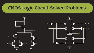 Solved Problems on CMOS Logic Circuits | Digital Electronics