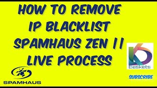 How to remove IP blacklist Spamhaus ZEN || Live Process screenshot 5