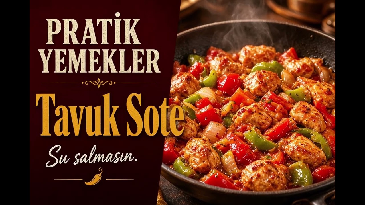 Tavuk Sote Nasıl Yapılır? Su Salmasın, 25 Dakika | Pratik Yemekler Tavuk Sote Nasıl Yapılır? Su Salmasın, 25 Dakika | Pratik Yemekler