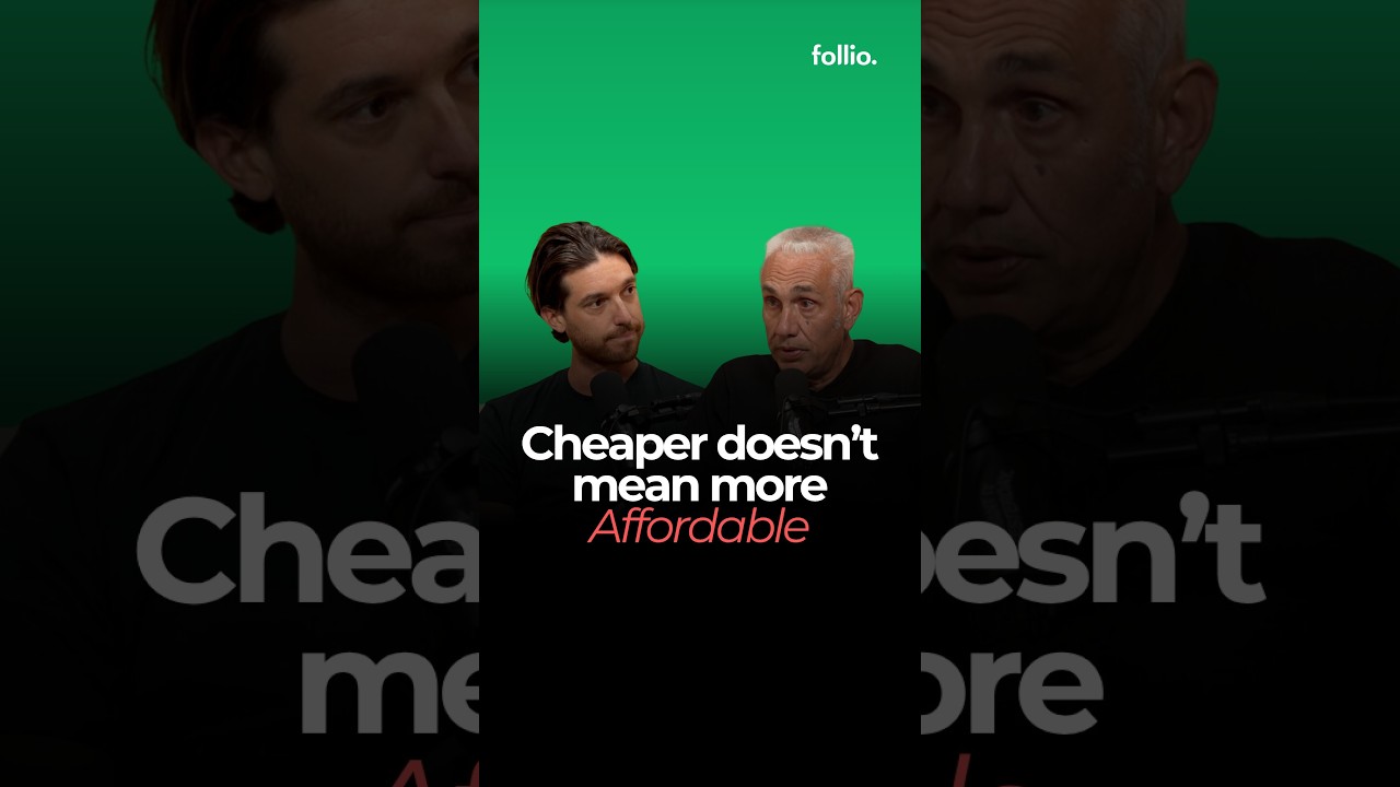 Cheaper property doesn't mean more affordable