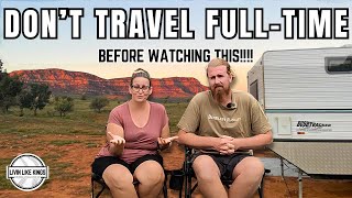 10 THINGS NOBODY TELLS YOU ABOUT CARAVANNING AUSTRALIA FULLTIME!!!