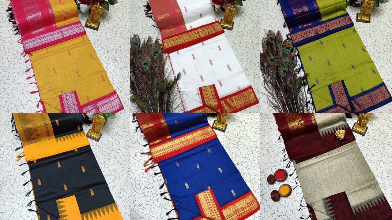 Kalyani Cotton Sarees | WhatsApp - 8344378186 #kalyanicottonsarees #kalyanicotton #handloom