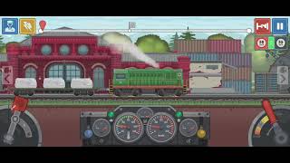 Kereta api pembawa barang yang berat luar biasa #keretaapi #simulator screenshot 5