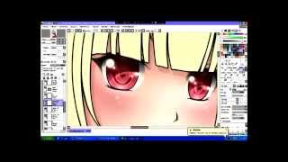 PaintTool SAI - Coloring Skin Using Mouse