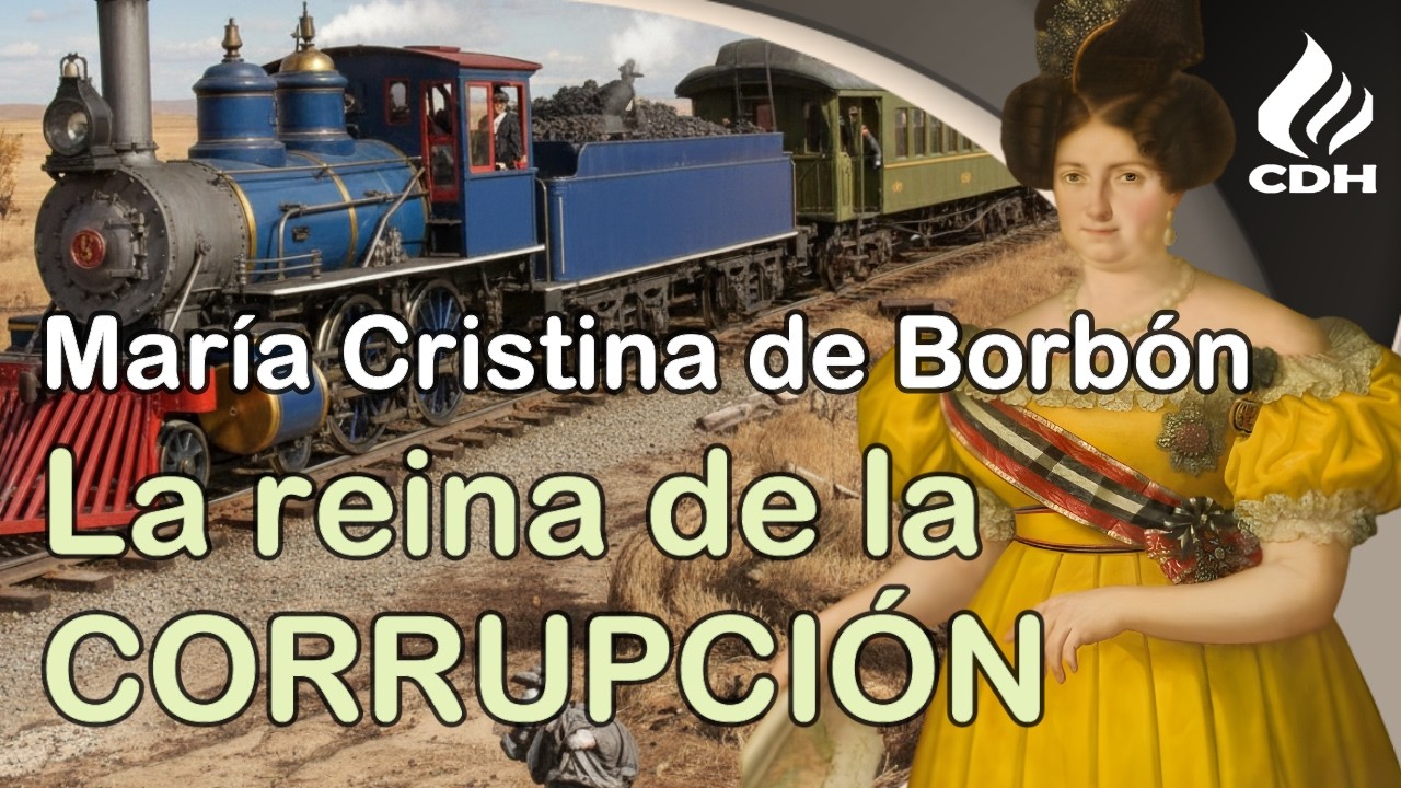 María Cristina de Borbón Dos-Sicilias🔻  La CORRUPTA esposa de Fernando VII y madre de Isabel II.