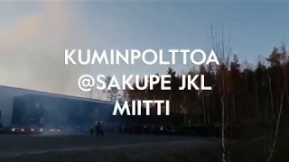 Kuminpolttoa Jkl Miitti 6.5.2017