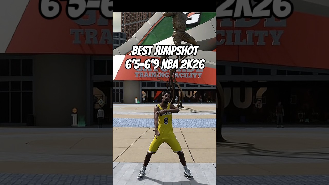 The BEST Jumpshot For 6'5-6'9's In NBA 2K26! 