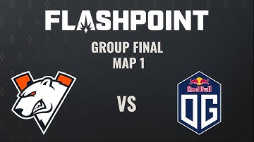 Virtus.pro vs OG - Map 1 (Mirage) - Flashpoint 2 - Group Final
