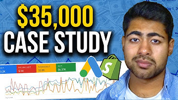$35,000 With 5X ROAS Google Ads Case Study | Shopify Tutorial