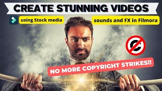 How to Create Music Videos with Filmora: Copyright Free Music🚫