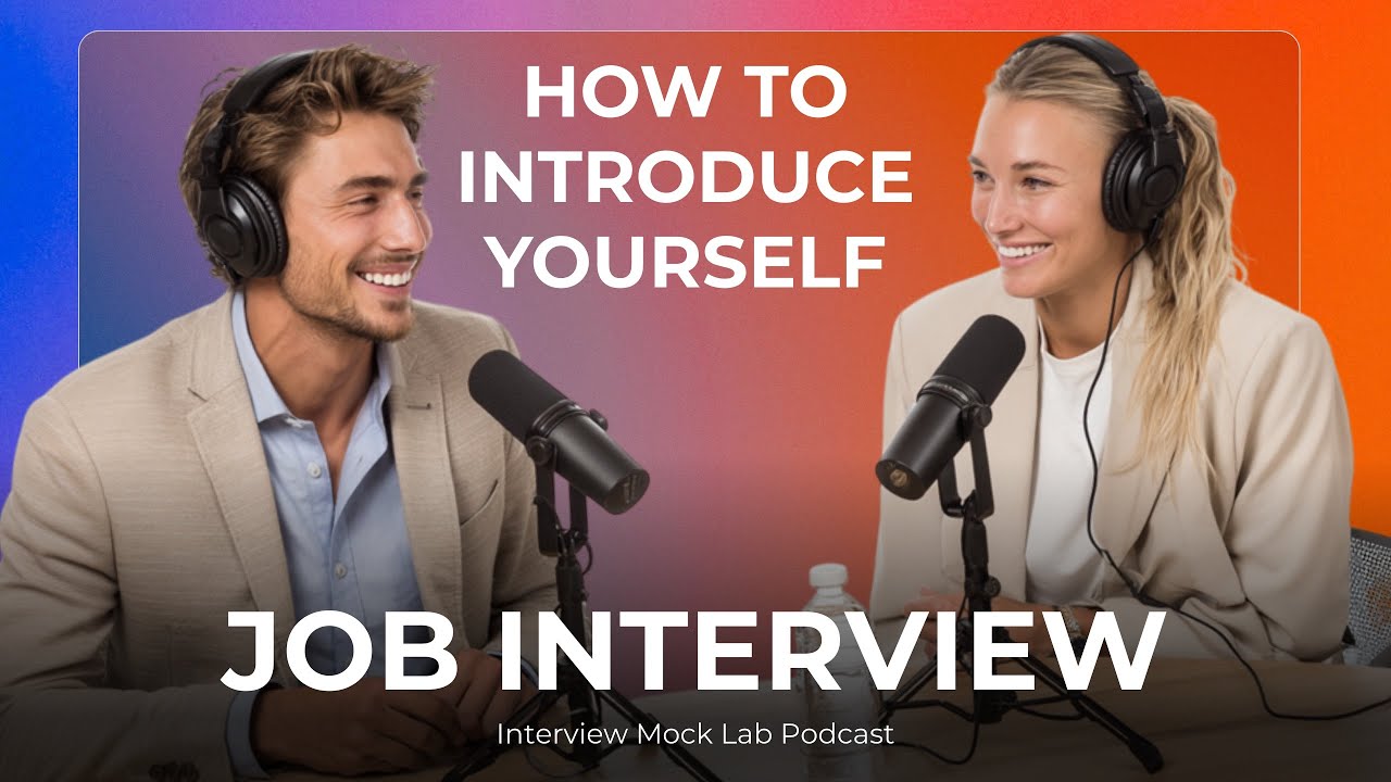 How to Introduce Yourself PERFECTLY! in a JOB INTERVIEW! - YouTube