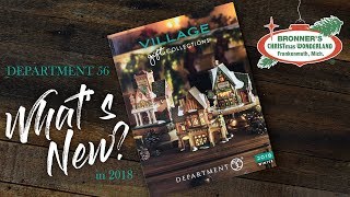Sneak Peak Into Department 56's Catalog For 2018!
