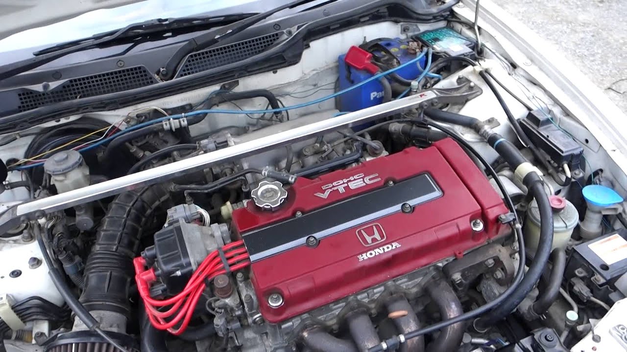 Jdm Honda Integra Type R Engine Start Up Idle Rev Youtube