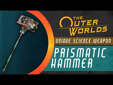 The Outer Worlds - Prismatic Hammer (Unique Science Weapon)