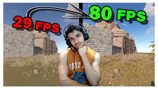 شرح طريقة زيادة الفريمات (+FPS) في لعبة راست !!؟