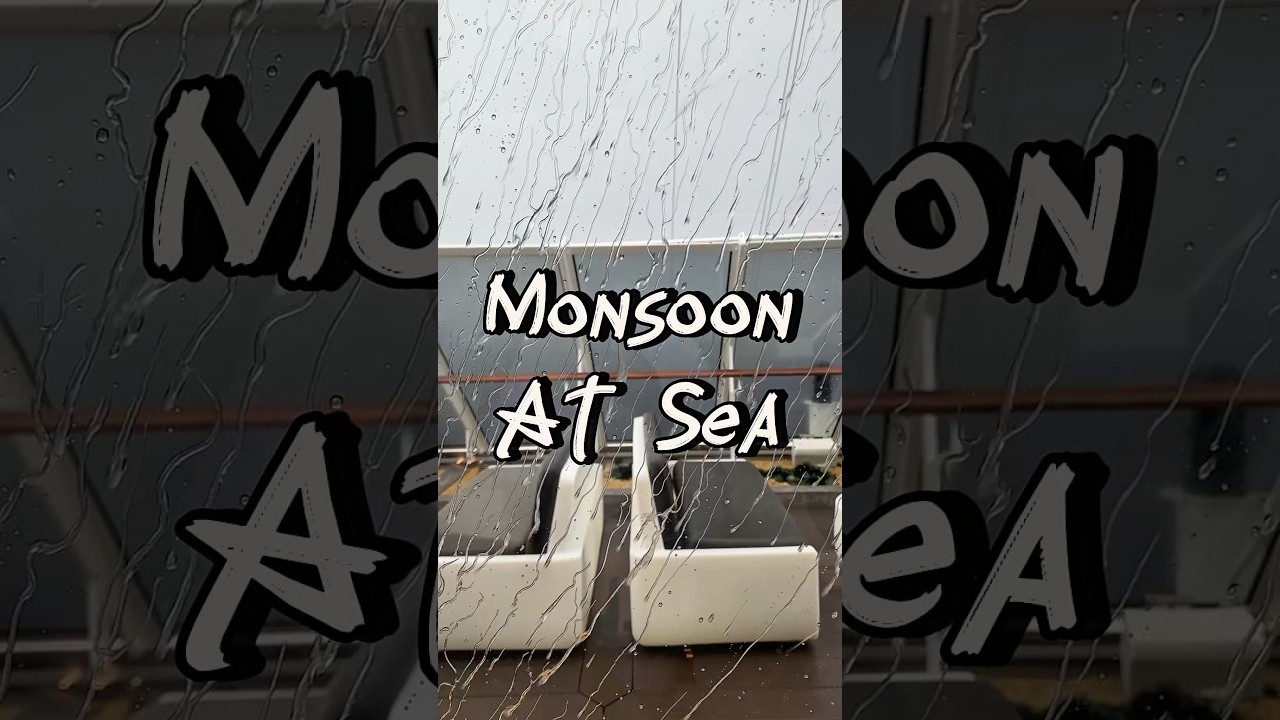 Bad Weather on a Cruise - MSC Seascape