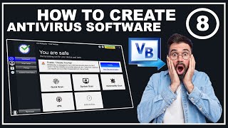 How to Create Antivirus Software VB.Net - 2022 Edition [UI DESIGN 6]