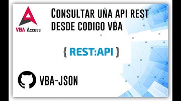 Consultar un API REST desde código VBA