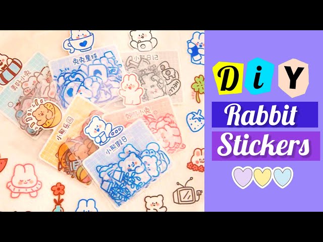 DIY Cute Sticker Book / How to make a sticker book at home