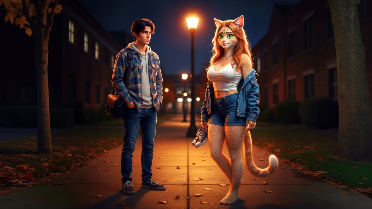 I Saved a College Cat-Girl From a Frat Party